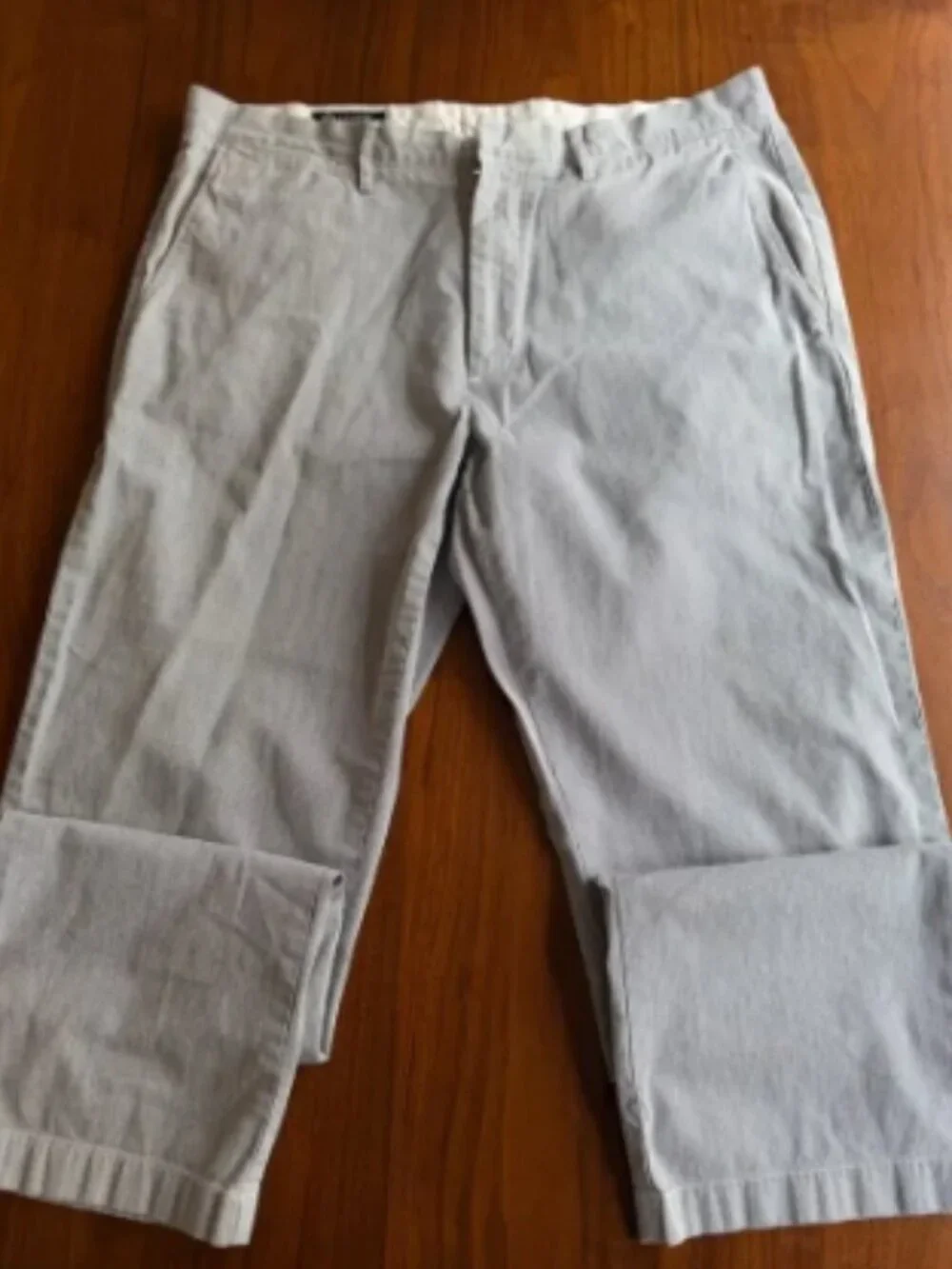 Men's Seersucker Pinstripe Straight Leg Chino Pants